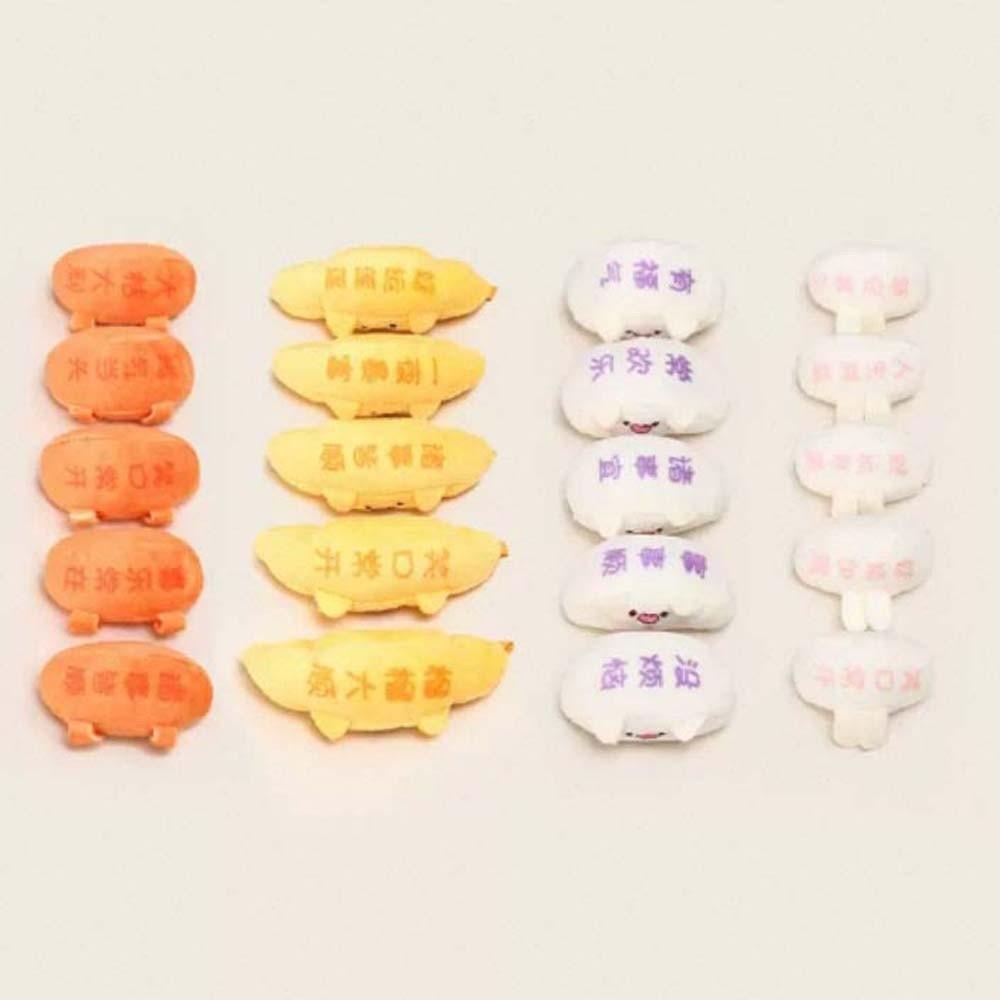 Soft Creative Tangerine Key Ring Mangosteen Plush Doll Pendant Festival Gifts