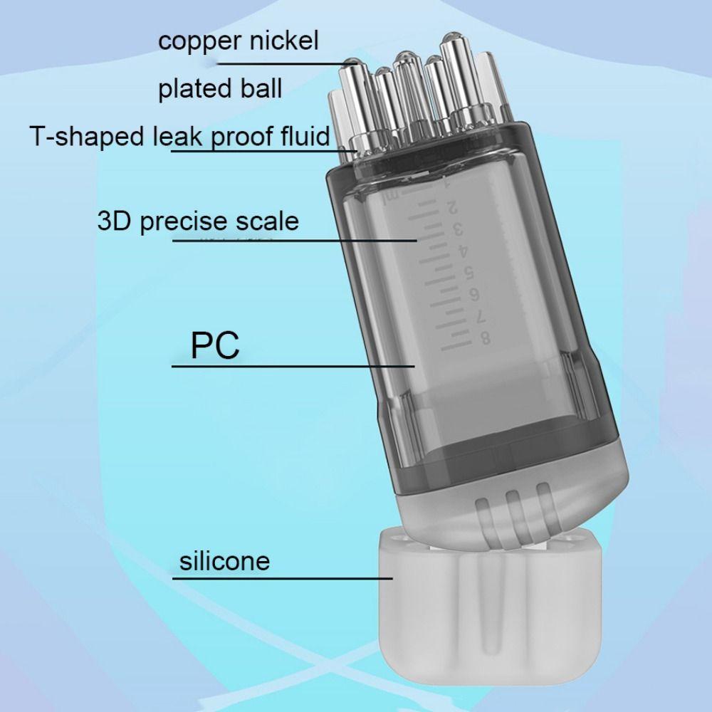 Пластиковый аппликатор для кожи головы Мини-массажер для волос и головы Жидкий направляющий массажер Лечение кожи головы