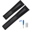 Genuine Leather Watch Band For Tag Heuer Carrera Diving Monaco F1 Series Breathable Black Watch Chain 22mm Men Watch Straps