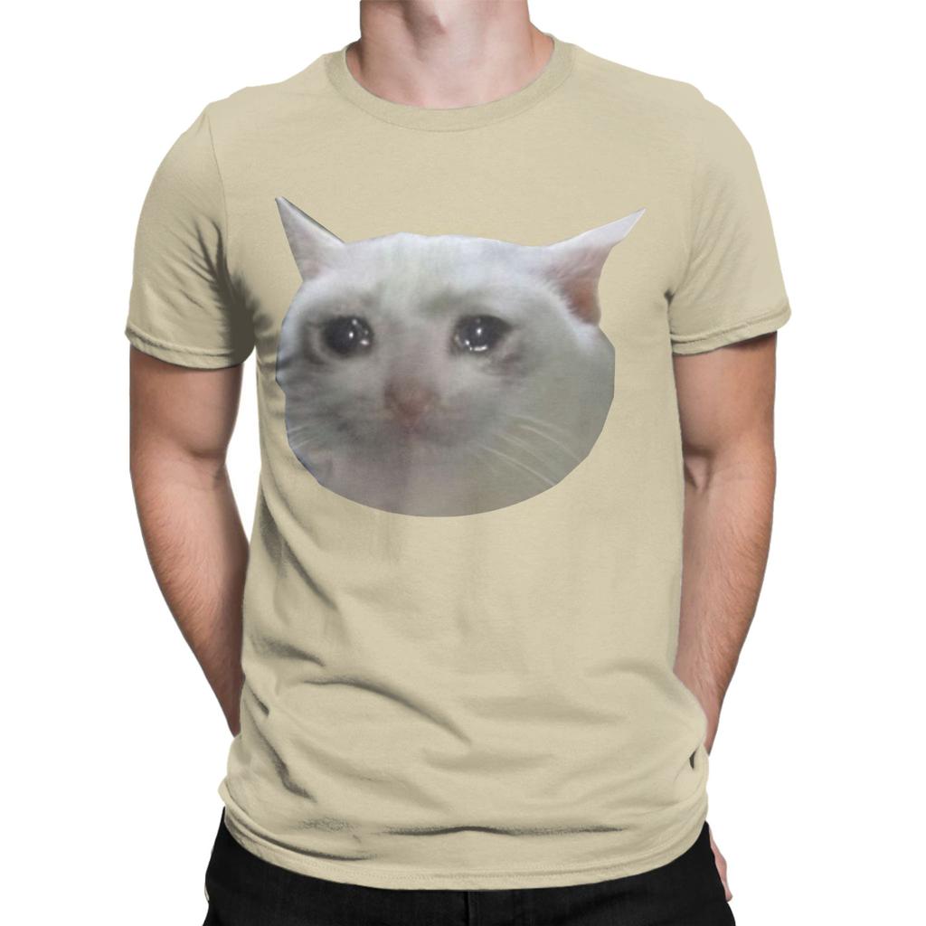 Crying Funny 100 Cotton Tshirt Meme Tops Tees For Unisex