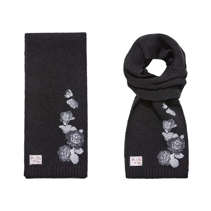 Sentimental Rose Graphic Scarf (3 Colors)