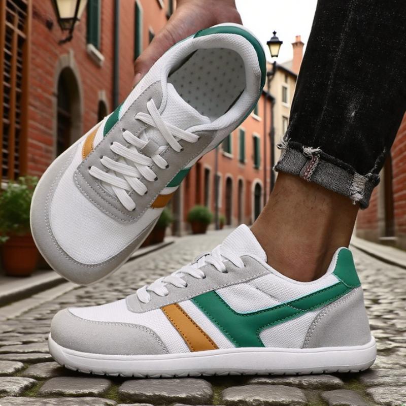 Men Wide Barefoot Shoes Minimalist Breathable Comfortable Trail Walking Shoe Fashionable Lightweight Slip On Soft Man Sneakers