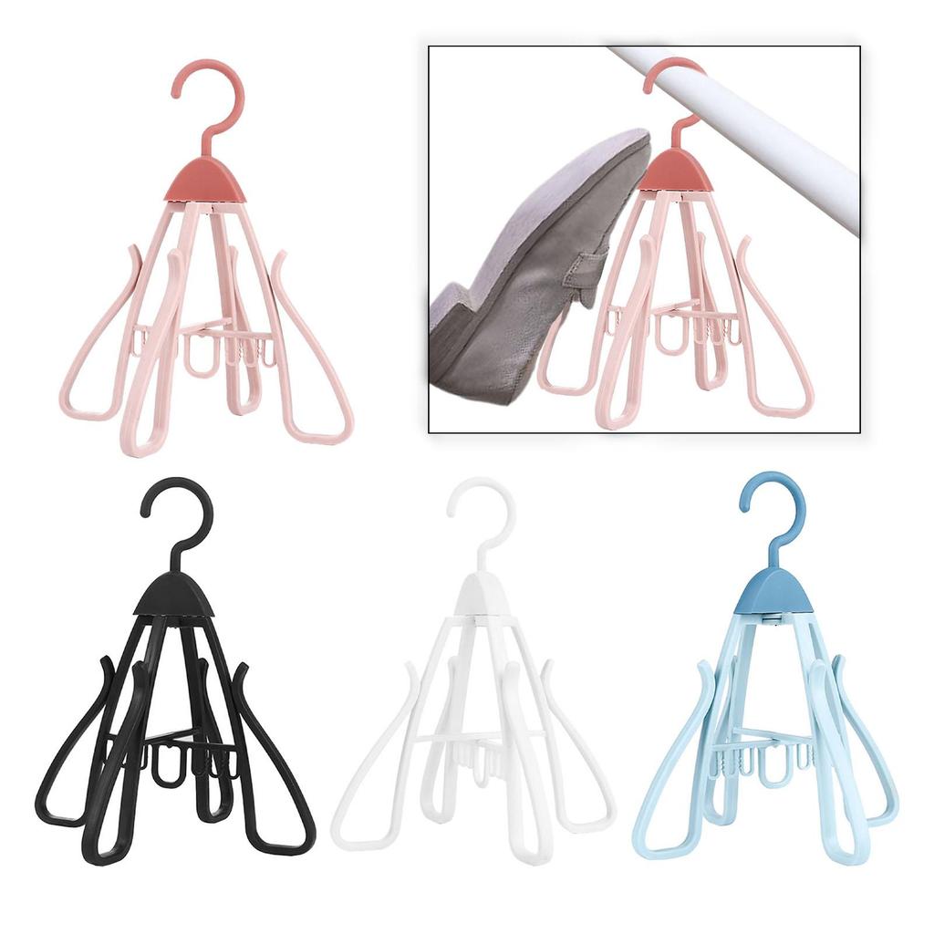 Сушилка для обуви Многоцелевая Экономия места на балконе Ванная Комната Хранение Складная Вращающаяся Легко Хранить Держатель для обуви Вешалка для обуви