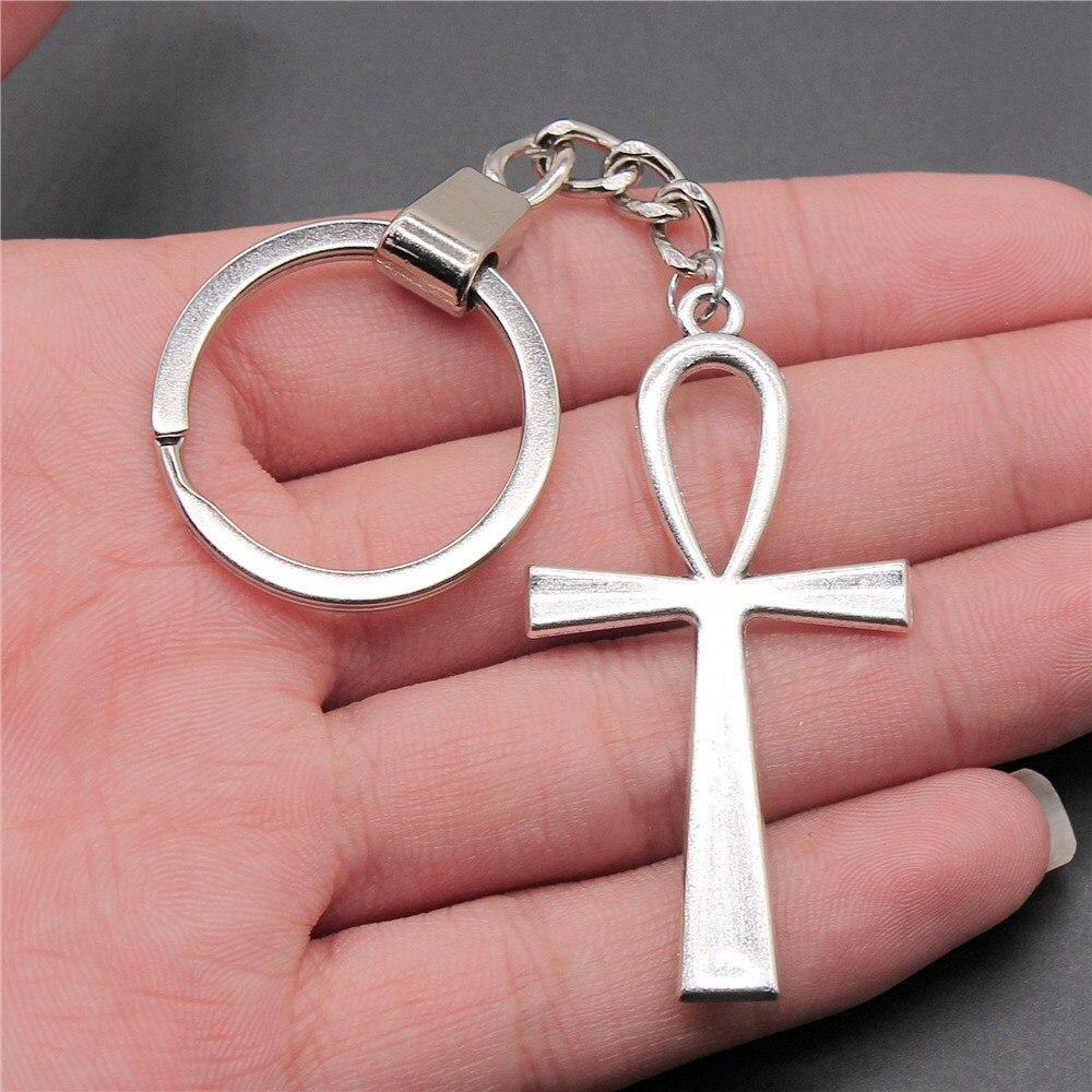 Религиозные брелки с крестом, выводы для Diy, аксессуары для металлических ремесленных цепочек для ключей