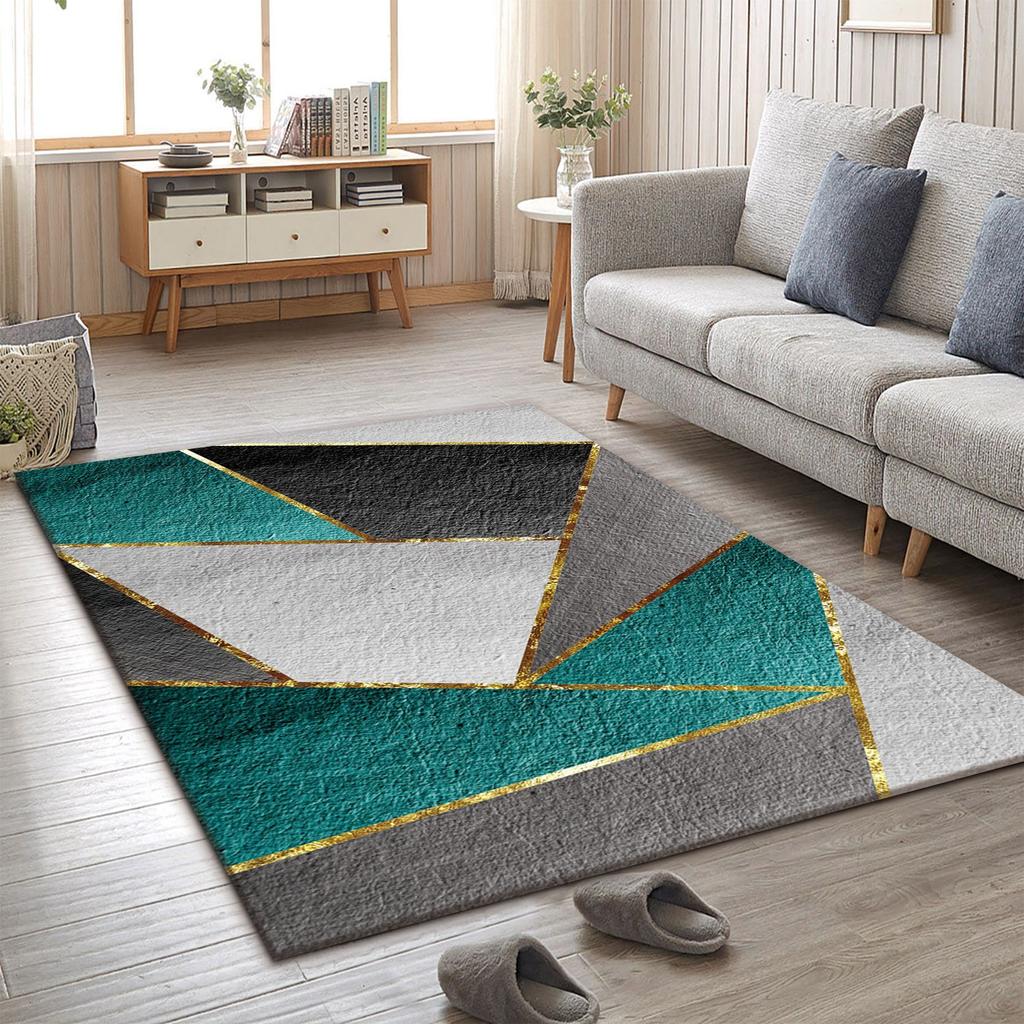 Nordic Гостиная Минималистичные линии Ковер Спальня Журнальный столик Шкаф Коврики на пол Коврики у двери