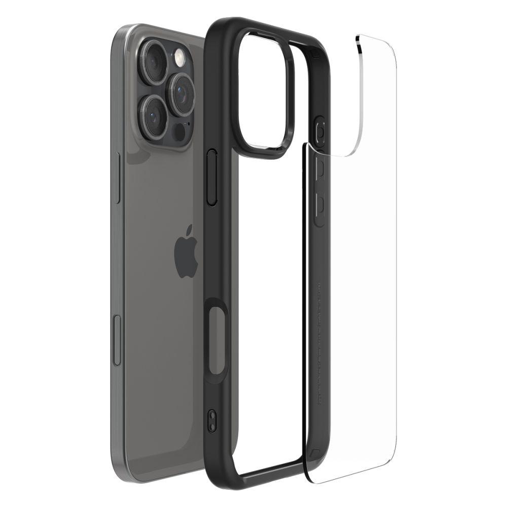 Spigen Ultra Hybrid Matte Black Case for iPhone 16 Pro