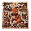 Embroidery Starter Kits for Beginners Christmas Animal Cross Stitch Kit, Holiday Seasonal Handmade Decoration Projects Pattern, Festive Craft