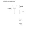 Light Luxury S925 Sterling Silver Long Tassel Round Bead Sparkling Zircon Pendant Necklaces Jewelry YB-XY-823