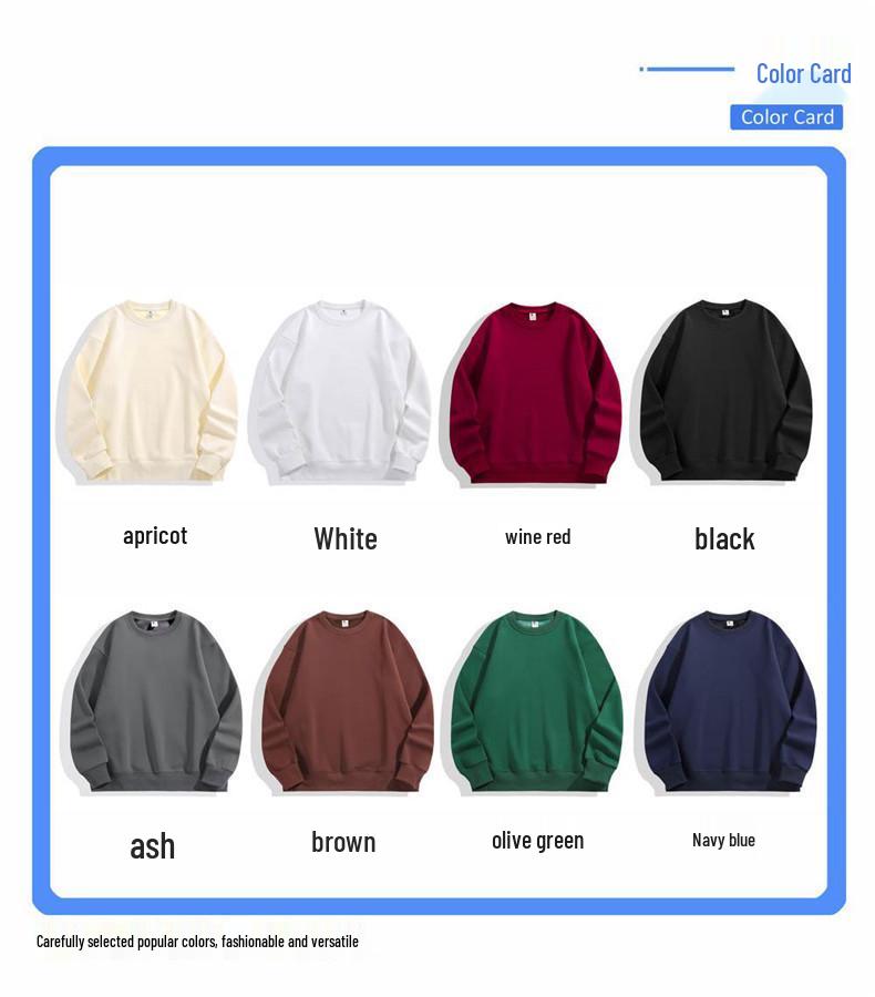 Unisex Lambswool Fleece-Lined Hoodie: Heavyweight, Loose Fit, Plus Size, Warm & Versatile for Autumn/Winter