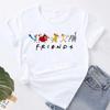 The Lion King Simba Print Female T-shirts Summer Y2k Black Short Sleeve Tees Women Clothing