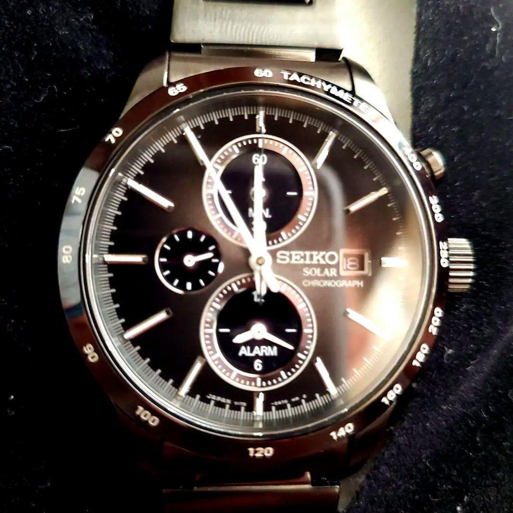 [Б/У] Часы SEIKO Solar Chronograph