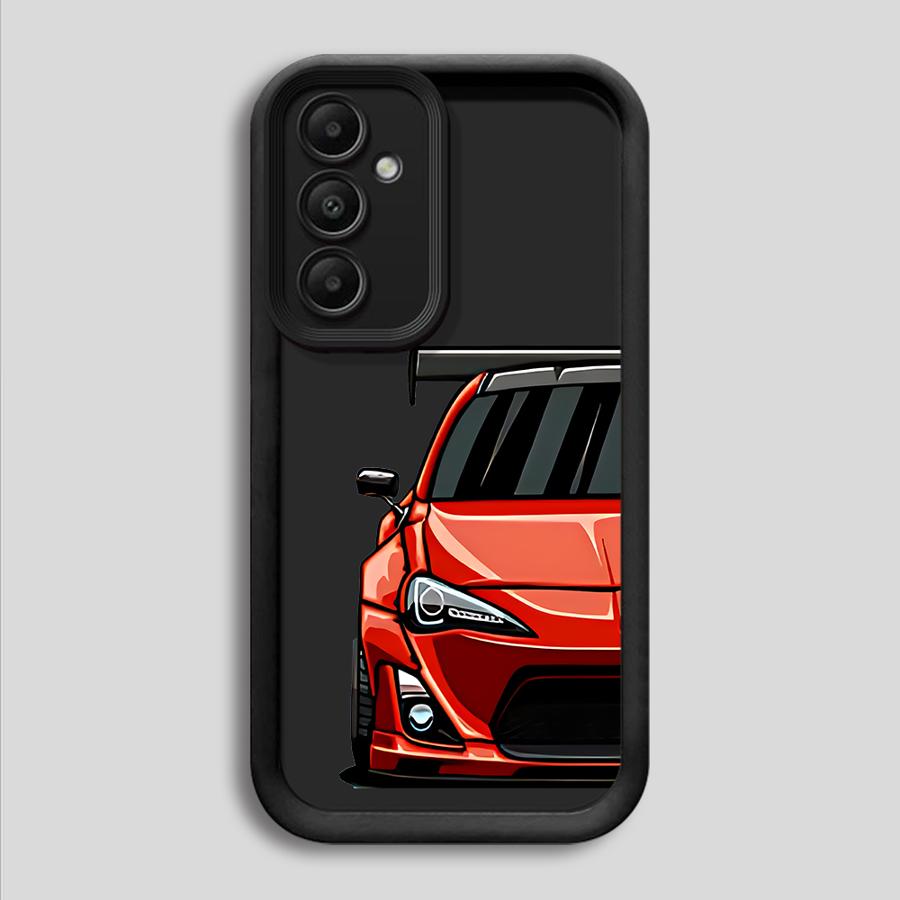 Япония JDM Спортивные Автомобили Мягкий Чехол для Телефона для Samsung Galaxy A15 A13 A50 A05 A20 A12 A06 A03s A04e A05s A11 A16