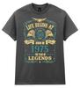 Life Begins At 50 Mens Birthday T-Shirt Born In 1975 Legends 50th Gift For Him