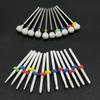1 шт. Белые Керамические Фрезы для Маникюра Керамические Очистители Кутикулы Вращающиеся Фрезы для Маникюра Педикюра Стоматологические Полировочные Фрезы
