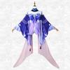 Сангономия Кокоми Косплей Костюм Genshin Impact Кокоми Топ Платье Комплект Косплей Костюм Наряды с Украшением Спины Парик