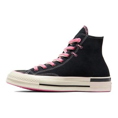 Chuck Taylor All Star Модные Прочные Дышащие Высокие Кеды из Канваса Женские Кроссовки Черные A09539C