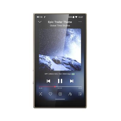 FIIO M21 Титановый Золотой от авторизованного японского дилера включает серийный Портативный Цифровой Аудиоплеер FIO-M21-G [Отправляется от розничного продавца, номер] (ДАП)