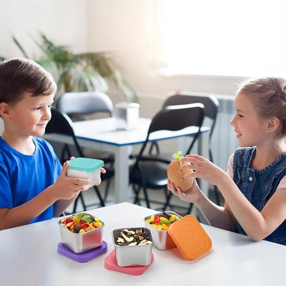 6 шт. Герметичный соусник квадратный контейнер для закусок контейнер для хранения продуктов стаканчик для салатной заправки рабочий