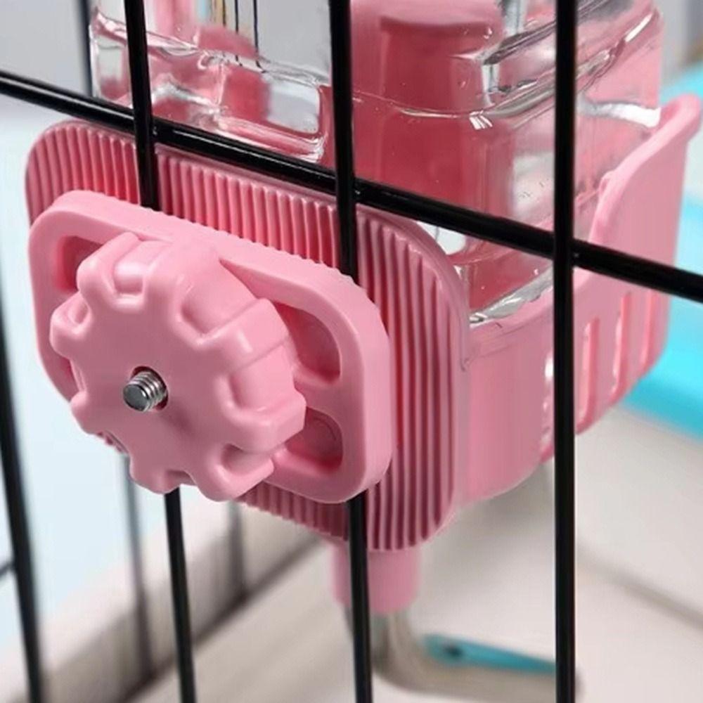 Leak-Proof Animal Water Bottle No-Drip Dog Water Dispenser for Crates/Cages Accessories
