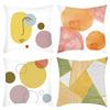 New Art Abstract Print Letter Print Pillowcase Home Sofa Cushion Cover
