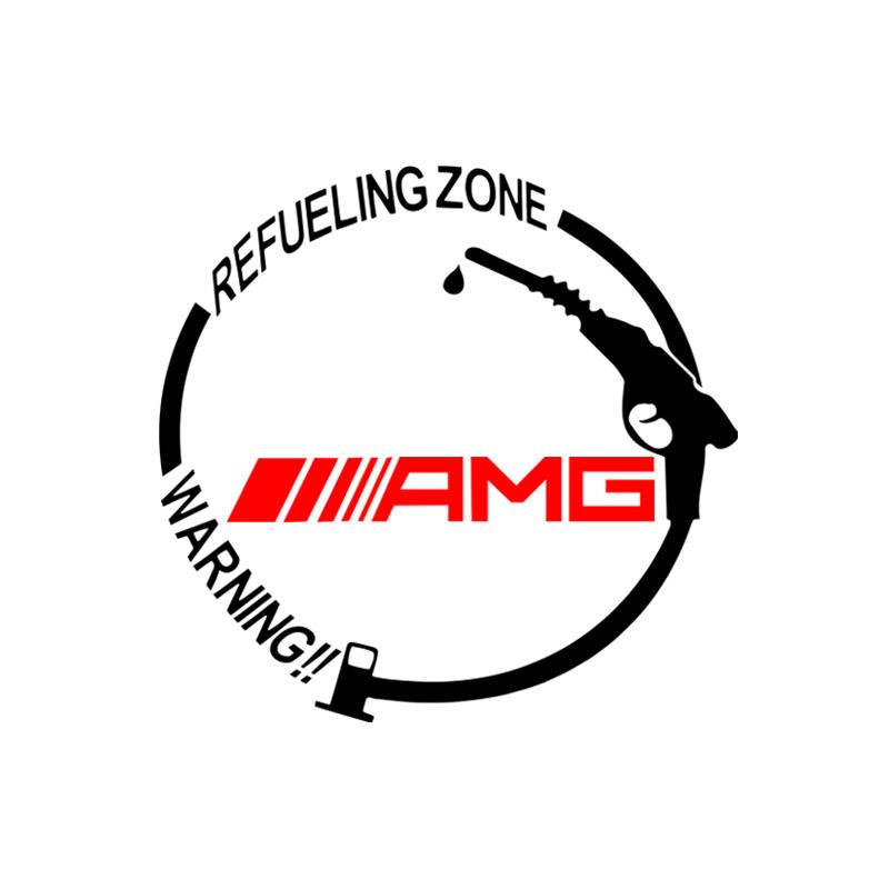 1Pcs Car Fuel Tank Cap Stickers Vinyl Fashion Decoration Auto Styling For Mercedes-Benz AMG C500 C200 C300 A B C E GLA CLA GLK GL ML W204 W212 W213