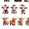 2025 Christmas Advent Calendar 24 Days Funny Cow Countdown Box