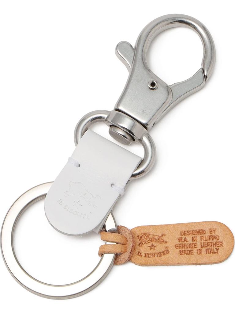 Key Ring F White [Il Bisonte] 54_1_5452300150