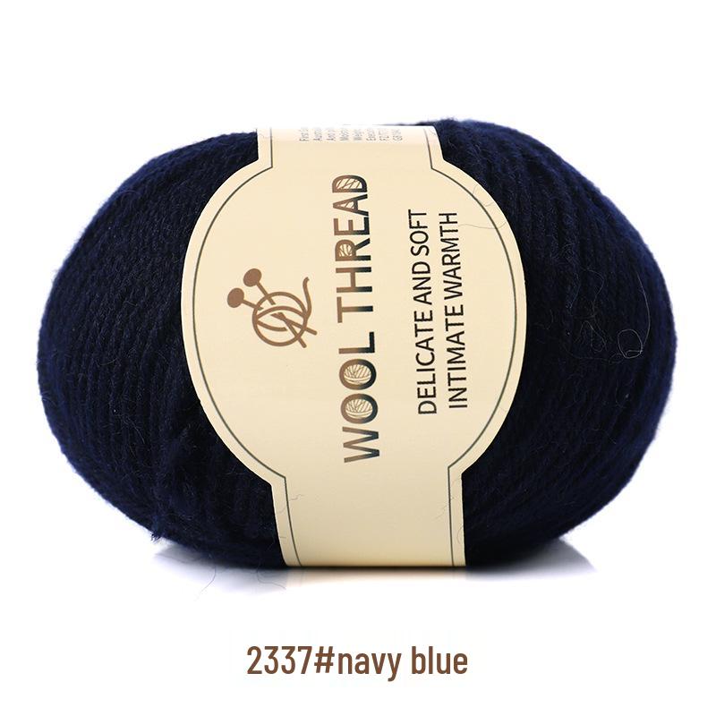 Пряжа из кашемировой шерсти средней толщины для вязания вручную детских шарфов и свитеров, со спицами.