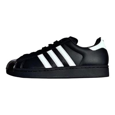 Originals Superstar 2 Удобные и дышащие скейтбордические кроссовки Унисекс Черные KI6262