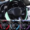 Super Auto Car Steering Wheel Cover Universal 38CM Anti-slip Accessories Steering Elastic Cover Plush Wheel Car Styling V8N7