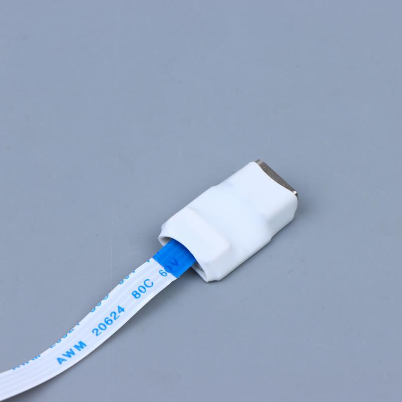 USB Type-C to CR2032 Battery Adapter Converter 5-30V Input Low Loss Thin FFC Cable for Car Remote Key Household Appliances