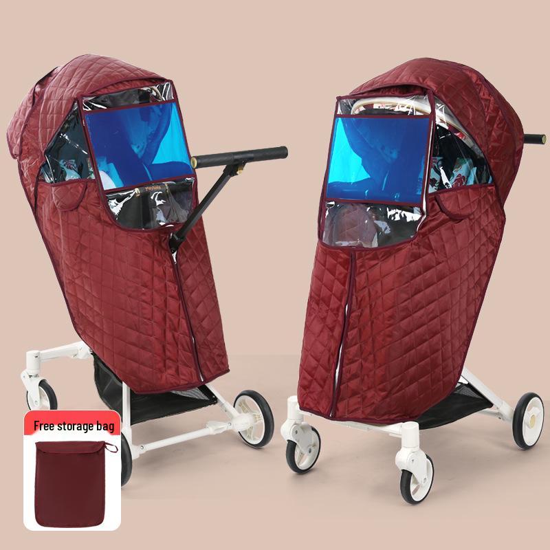 Universal Winter Warm Stroller Rain and Windproof Cover