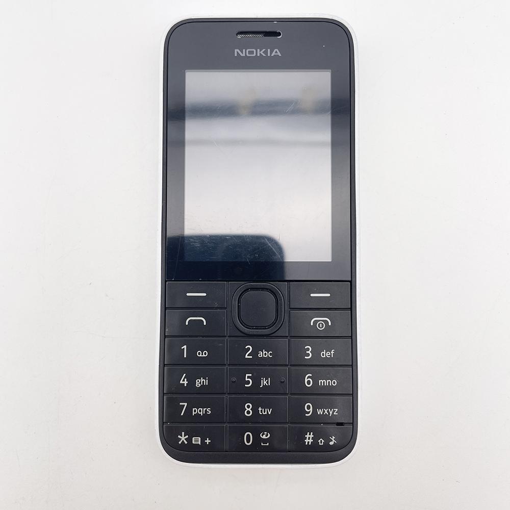 Восстановленный оригинальный мобильный телефон Nokia 208 Dual SIM с 1/2 SIM