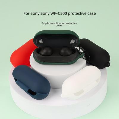 Защитный силиконовый чехол Sony WF-C500 для Bluetooth-наушников с отсеком для зарядки
