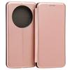 Beline Etui Book Magnetic Honor Magic5Pro Różowo Złoty/rose Gold