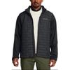 Under Armour Однотонная мужская куртка с воротником-молнией, черная 1385829-001