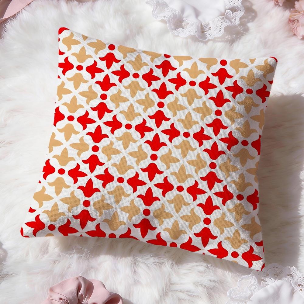 Bohemian pattern Cushion Cover Premium Comfort Reversible Pillow Cove Two in One Design for Any Room Car Interior