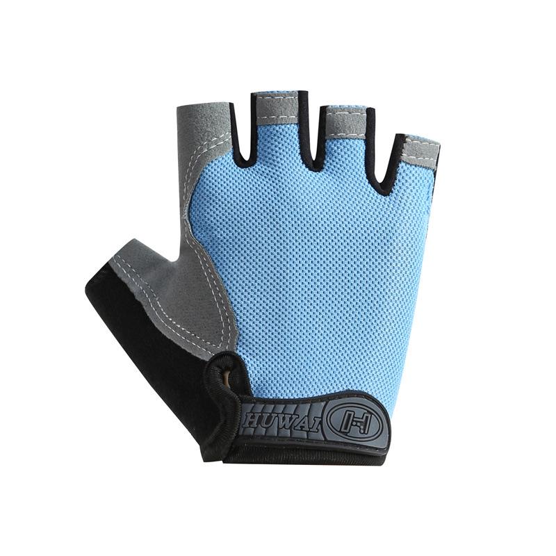 Breathable Non-Slip Half-Finger Cycling Gloves for Men & Women - Wear-Resistant, Sun Protection, Fitness & Outdoor Sports