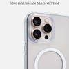 For iPhone 16 Pro Case Magnetic Case Shockproof TPU+PC Clear Phone Cover
