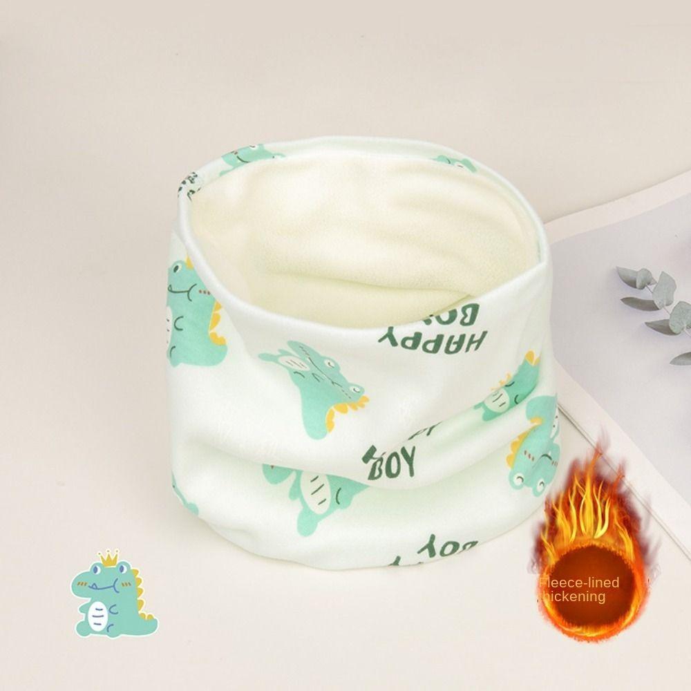 0-16 лет Утепленный детский зимний шарф Флисовая манишка для маленьких мальчиков и девочек