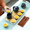 Portable Ceramic Kung Fu Tea Set