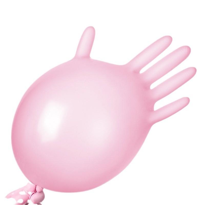 Nitrile Gloves Housework Dishwashing Cleaning Kitchen Thickened Food Grade Non-disposable Ding Qing Household Waterproof Women Work