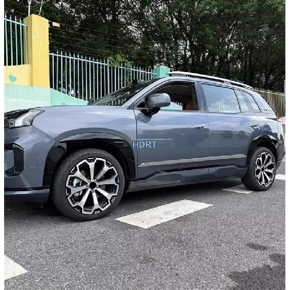 For GAC Aion V 2th 2025 + Car Door Side Skirt Edge Body Anti Collision Trim Protector Decoration Accessories Exterior Sticker
