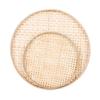6 Sizes Weaving Bamboo Sieve Raft Handmade Storage Basket New Kitchen Storage Trays  Home Decor