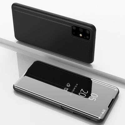 Для Samsung A72 Умный Зеркальный Чехол-Книжка Для SAMSUNG A72 Черный