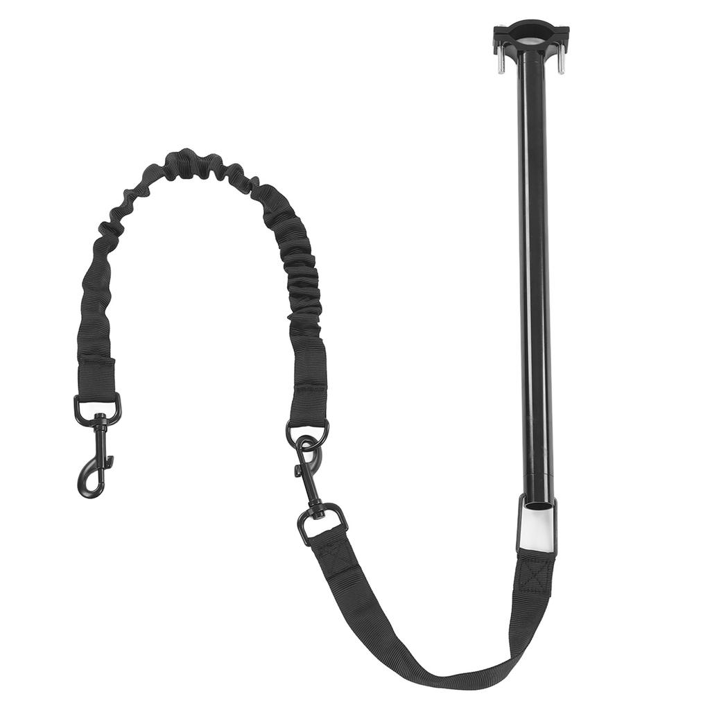 Bike Dog Leash Nylon Metal Retractable Hands Free Pet Leash for Cycling Exercising Training Jogging