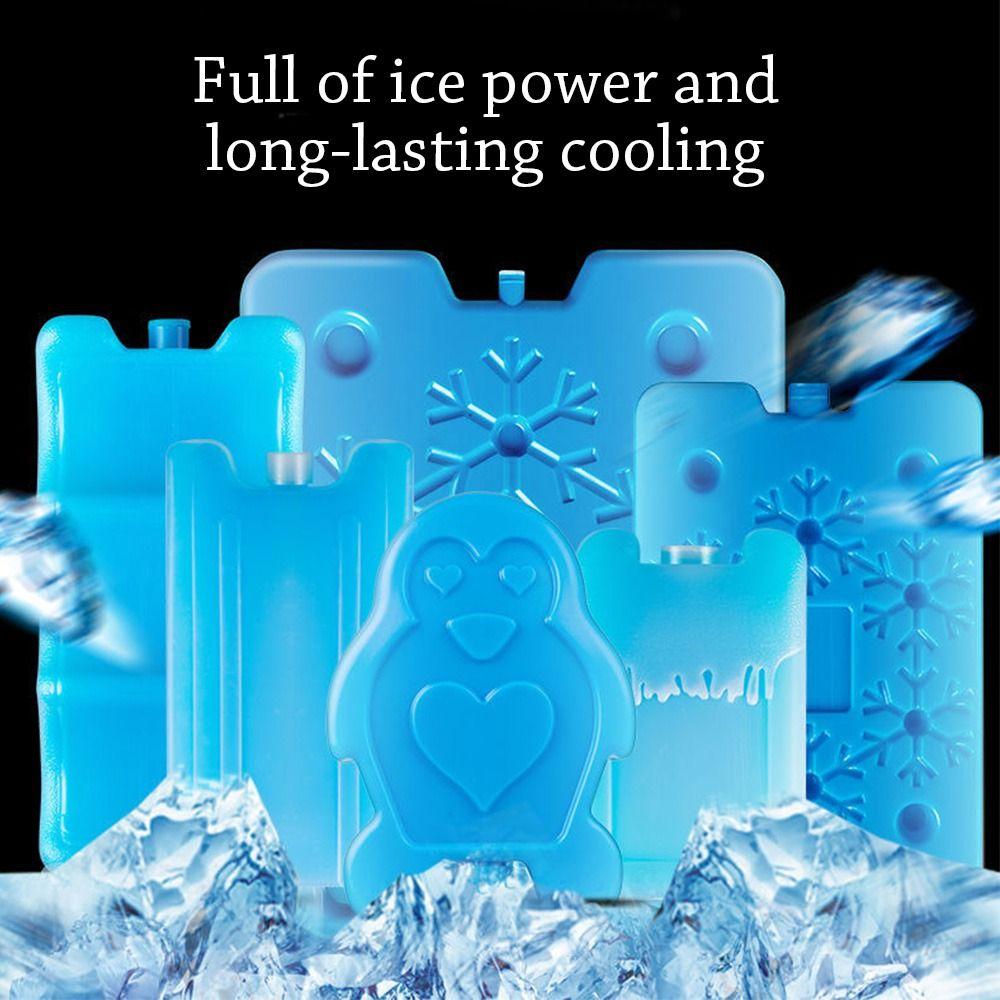 Blue Ice Crystal Box PE Refrigerated Shipping Cooling Box New Ice Box Food