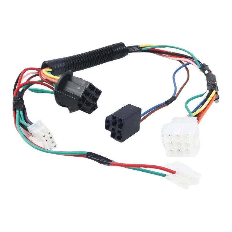 Universal 9 Pin Wiring Harness For Grass Cutters Easy Assembly And Better Electrical Operation