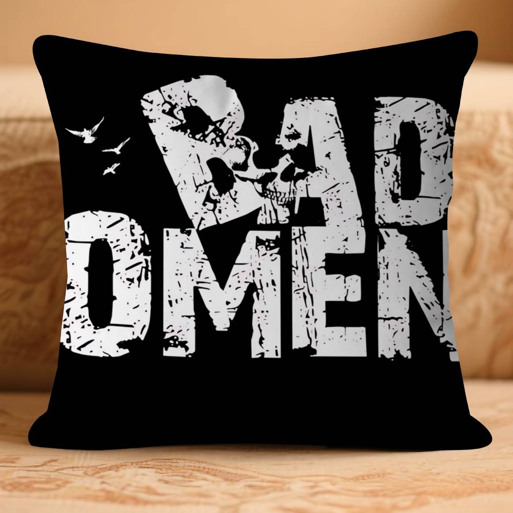 Рок BAD O-OmenS Наволочка 30x50 Полиэстер Подушки для дивана Декоративные подушки для дивана Домашний декор Наволочка