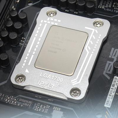 Материнская плата настольного компьютера Кронштейн для процессора Lga1700 База для защиты от давления и изгиба Исправляющая рамка Крышка для процессоров Intel 12-го и 13-го поколений